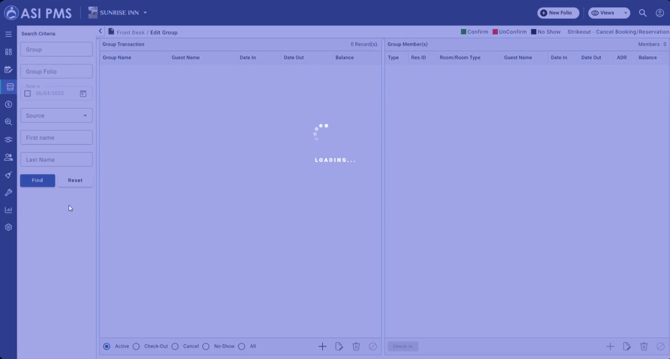 How to refresh the browser tab in ASI PMS to fix freezes or loading issues