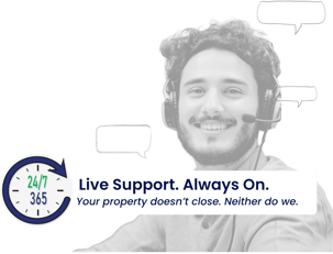 ASI PMS provides 24*7*365 days a year support