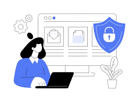 digital-ethics-privacy-abstract-concept-vector-illustration