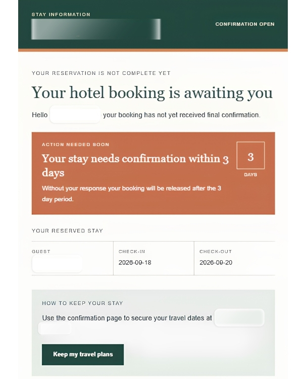 Phishing Scam.