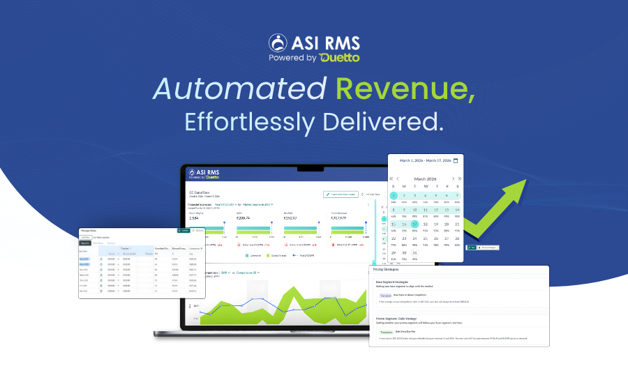 ASI RMS Powered by Duetto: A Smarter Way to Manage Hotel Revenue